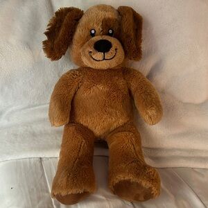 Build a bear puppy dog with sounds, very cute, good condition, brown & tan cute